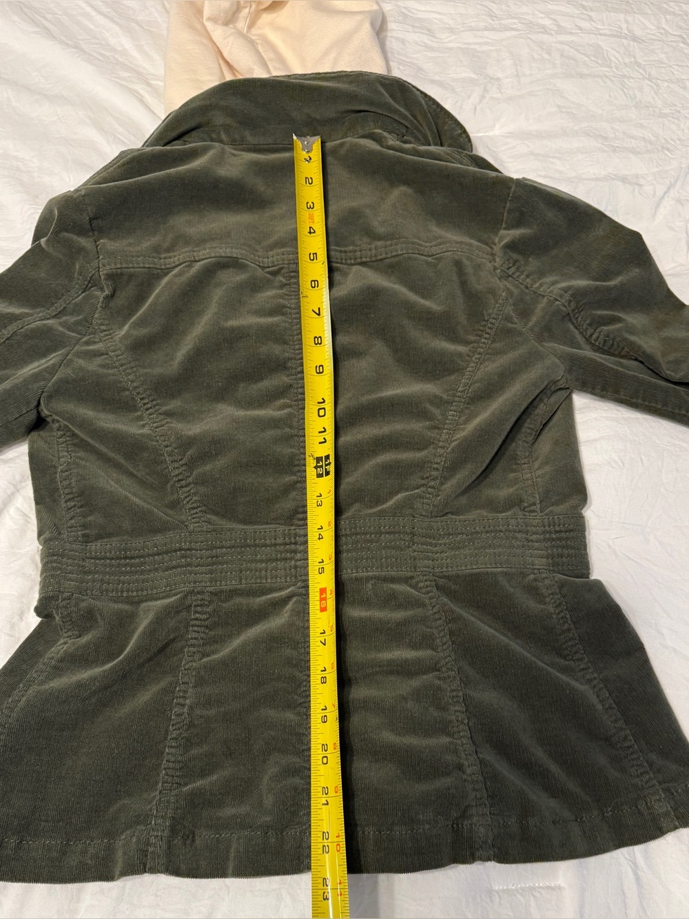 For Joseph Fortune Corduroy Hooded Jacket Medium Green Cream Vintage Y2K
Grunge - Picture 15 of 16